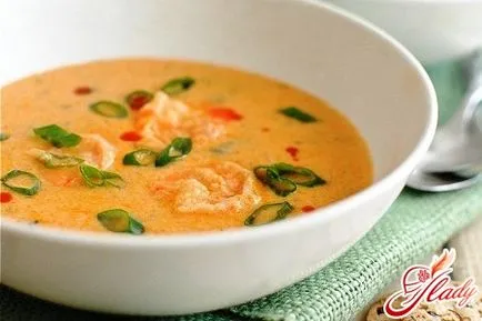 Сирене супа с скариди рецепта изискани блюда