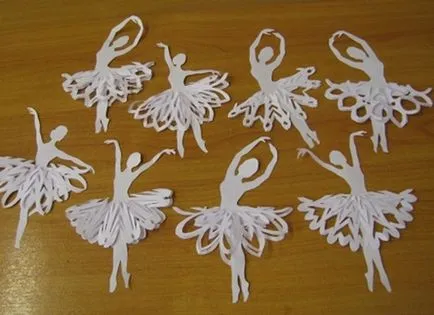 Hópehely Balerina Paper