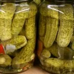 Pickles üvegekbe nélkül ecet téli