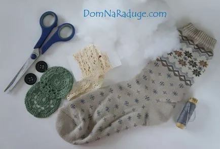 Как да шият играчка бухал чорап (майсторски клас) - къща на дъга - тук живее художник