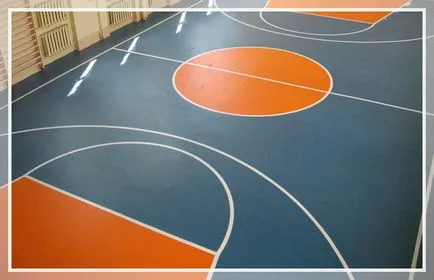 linoleum de sport pentru sala de sport Tarket, carpen, Forbo