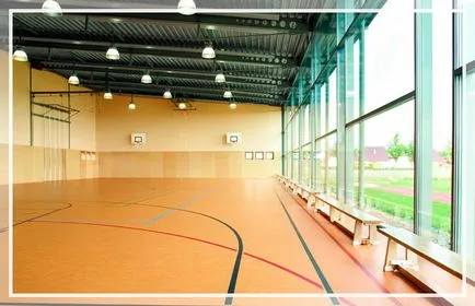 linoleum de sport pentru sala de sport Tarket, carpen, Forbo