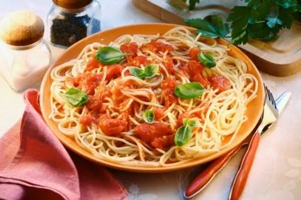 Spaghete retete originale italiene, calorii