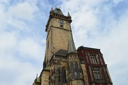 Old Town Square Тин църква, Старото кметство, Прага Астрономически часовник