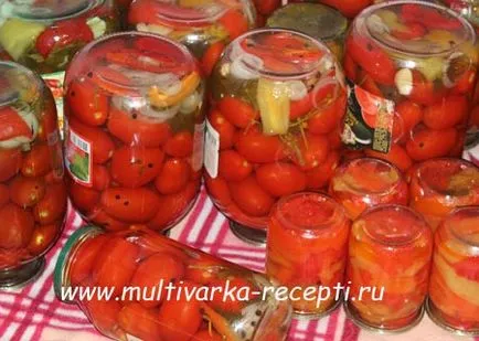 Сладки домати за зимата без стерилизация