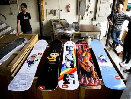 Snowboard kezeddel - hozzon létre egy egyedi snowboard