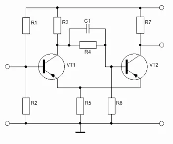 Шмит задейства транзистори, homeelectronics