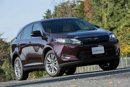 Toyota Harrier 2014 2015 fotó ár, vélemények jellemzők toyota rétihéja, vélemények az autótulajdonosok