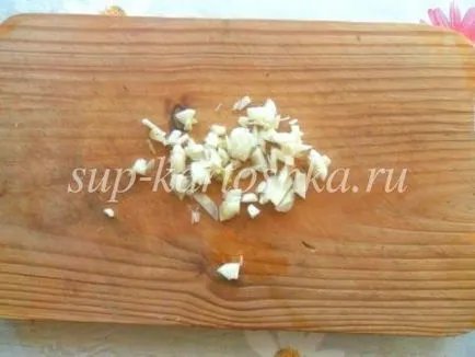 Sült burgonya sertés egy serpenyőben - lépésről lépésre recept fotók