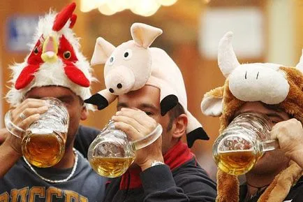 Scenariul de bere pentru petreceri în stilul Oktoberfest