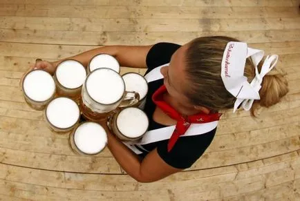 Scenariul de bere pentru petreceri în stilul Oktoberfest