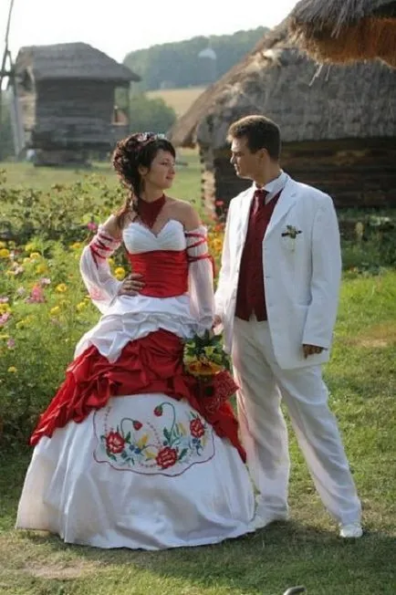 Руската сватбено тържество сценарий - от ухажване на подаръци