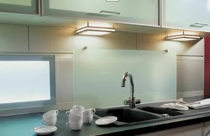 LED világítás a munkaterület a konyha munkalap és asztal,