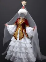 costum popular feminin Tătară