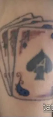 Tatuaje 4 Aces valoare sensul, istorie, fotografii, schițe