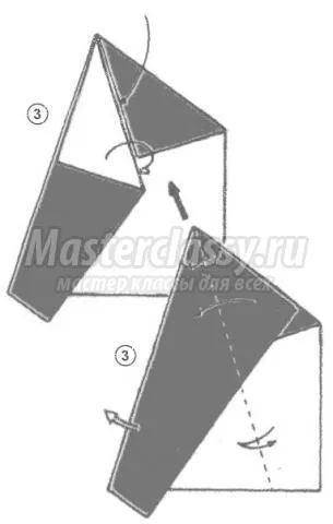 Schema de Origami „dodecaedru“