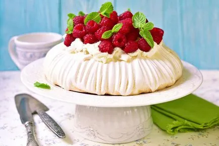 Cake „Pavlova” lépésről lépésre recept a híres desszert, a hivatalos honlapján receptek Julia