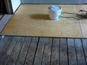 Полагане шперплат на пода с ръце г. методи, всички ремонти