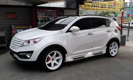 Tuning Kia Sportage (38 снимки) - Kia sporteydzh