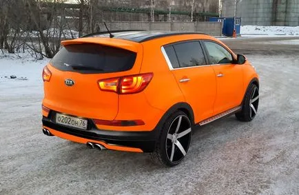 Tuning Kia Sportage (38 снимки) - Kia sporteydzh