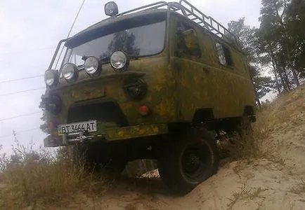 UAZ-452 történelem, módosítása, jellemzése