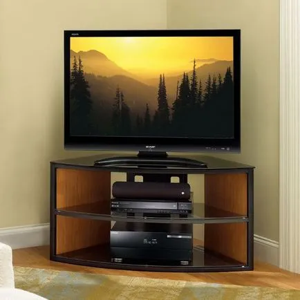 Ъглов ТВ маса снимка