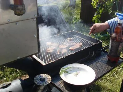 Universal căldărar-afumătoare - concurs de sudori „BBQ dvs. propriile mâini“ - un forum de sudori