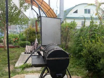 Universal căldărar-afumătoare - concurs de sudori „BBQ dvs. propriile mâini“ - un forum de sudori