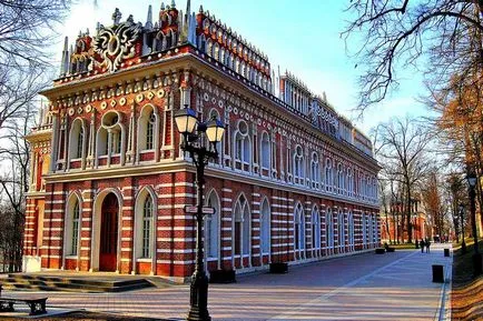 Tsaritsyno Moszkva történelem, leírás, fotó