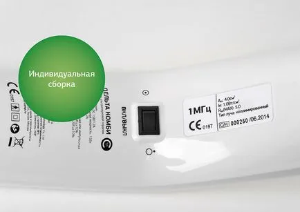 Cu ultrasunete si myostimulator unul - auzt 