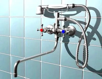 Instalați robinet în baie de fixare, conectare, instalare, cum de a livra, dimensiuni,