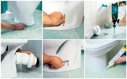 Telepítése WC saját kezűleg érdekében a munka, szakmai segítséget