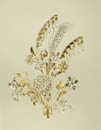 ornamente de păr de la sfârșitul secolului al XIX-lea
