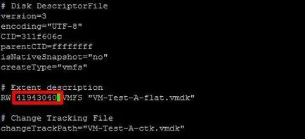 Reducerea dimensiunii virtuale de disc în ESXi