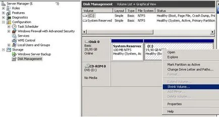 Reducerea dimensiunii virtuale de disc în ESXi