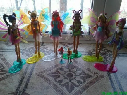 O colecție uimitoare de figurine Winx - 20 septembrie 2012 - site-ul WinX