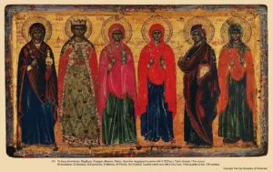 Великомъченик Анастасия Uzoreshitelnitsa, църквата на Божи новомъченици и изповедници на български