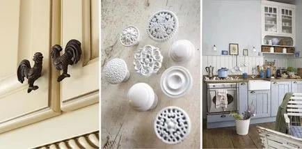 Изберете дръжки за кухненски фронтове - отчитат декоративни и функционални