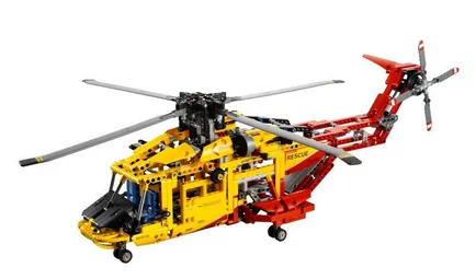 Хеликоптер от Lego - как да се изгради с хеликоптер от Lego - инструкция, фото и видео
