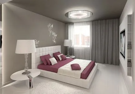 Изберете стила на интериорен дизайн за спалнята