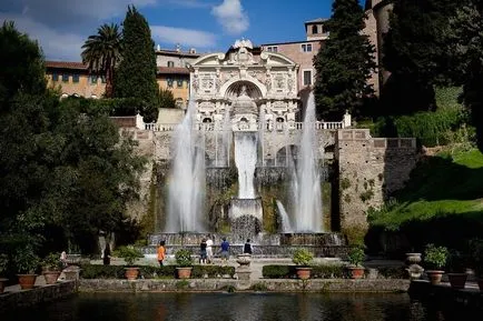 Villa d'Este (villa d este) Róma, Olaszország