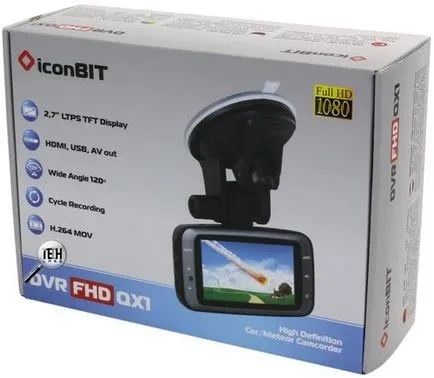 DVR iconbit dvr FHD qx1 înregistrare video la prețuri accesibile și de înaltă calitate - avtolabs