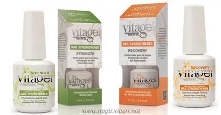 Vitagel - tonifiere gel cu vitamine pentru a proteja unghiile naturale