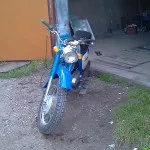 Restaurarea motocicleta izh Planet 3