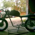 Restaurarea motocicleta izh Planet 3