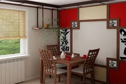 interior în stil oriental al bucătăriei - o chestiune delicată
