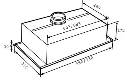 Built-in extractor dulap 60 cm nuanțe selectați și instalați