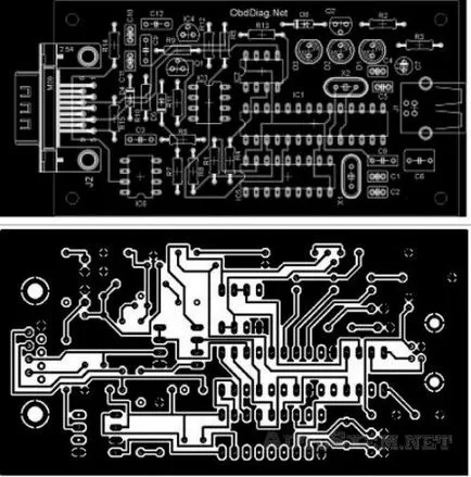 Vseprotokolny OBD-2 адаптер aiipro ръце - avtoskhemy схема за автомобили, със собствените си ръце