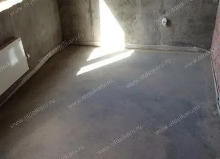 Наливане пясък циментова замазка на пода DSP, разходите за труд от частни майстори