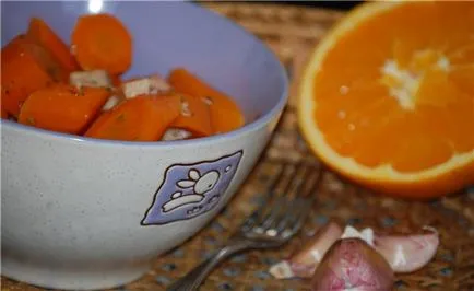 Fólíában sárgarépa recept fotókkal